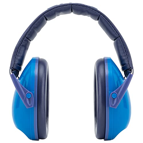 Snug Kids Earmuffs – Noise Reduction for Toddlers & Children – Adjustable, Lightweight, Foldable, Soft & Comfortable - Blue