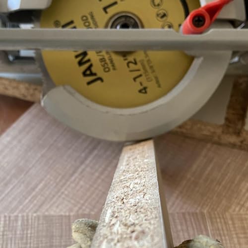 3Pack 4-1/2 Inch 120T Circular Saw Blade 3/8 Inch (9.5mm) Arbor, Plywood, OSB, Paneling and Vinyl Siding Fast and Smooth Cutting Saw Blade - size: 4-1/2" 120T
