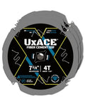 7-1/4-Inch 4-Tooth Circular Saw Blade with 5/8-Inch Arbor, Hardie Blade for Fiber Cement Cutting & Laminate Flooring, Polycrystalline Diamond Tipped(PCD) Saw Blade, Thin Kerf Design, 3 Pack - size: 7-1/4", 5/8‘’ Arbor, 4T, 3pc