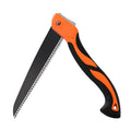 Folding Hand Saw for Wood Cutting, 11 Inch Woodworking Bushcraft Camp Small Handheld Trimming Tree Limb Tree Trimmer, Saw with Ergonomic Non-Slip Handle Design,Quality SK-5 Steel