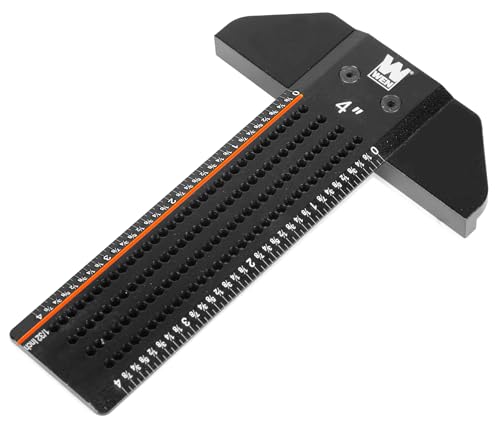 WEN 4-Inch T-Shaped Marking Ruler (ME804R) - style: 4-Inch Marking T-Ruler