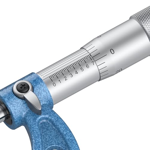 HDLNKAK Dial Caliper 0.001” with Micrometer 0.001”, Stainless Steel Ruler