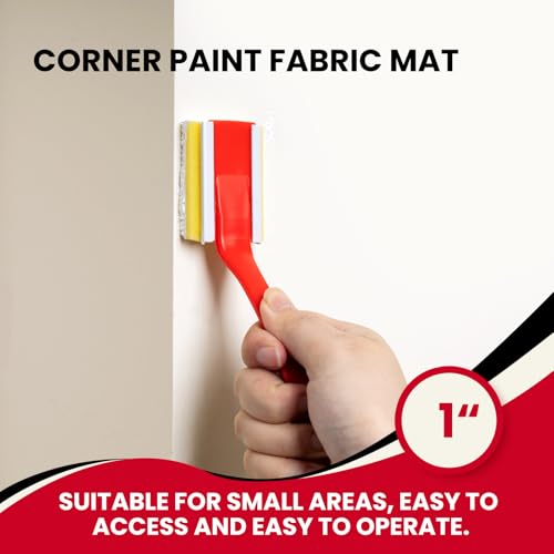 Mister Rui Paint Edger Tool Kit, 11 PCS Paint Edger with Tray for Walls - color: Silver Tray
