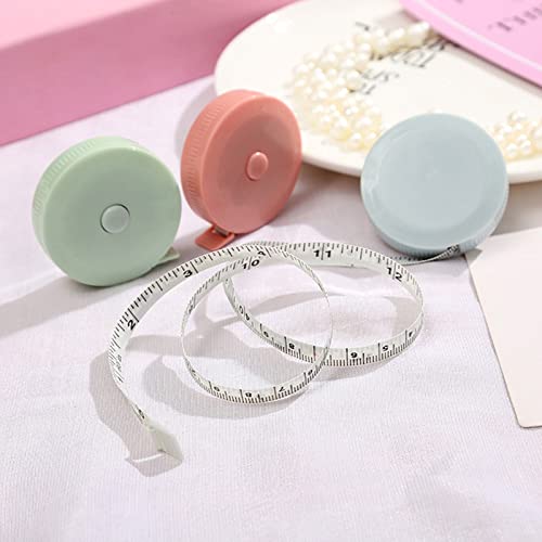 3 Pack Soft Sewing Tape Measure for Body Measuring, 79 Inchs