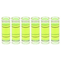 HARFINGTON 6pcs Small Cylindrical Bubble Level Vials 10x30mm PMMA Mini Horizontal Bubble Spirit Level Measuring Layout Tools for RV TV Picture Frame Hanging Tool Leveler - size: 10x30mm