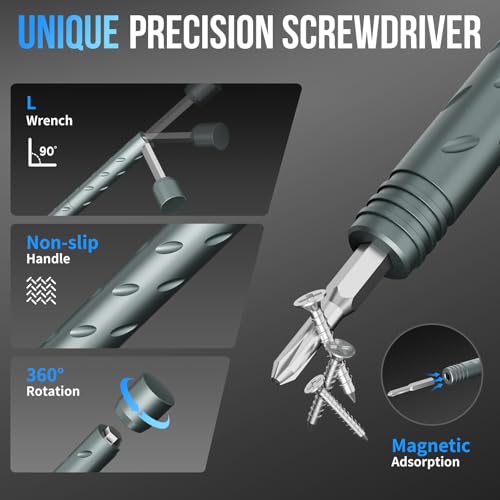 STREBITO 55 in 1 Magnetic Screwdriver Set, Cube Tool Kit