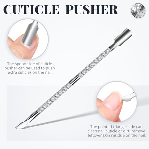 FANDAMEI Cuticle Kit, Nail Prep Kit, Nail Care Kit, Manicure Kit for Women