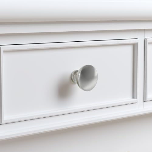 homdiy 25 Pack 1-3/16in Brushed Nickel Cabinet Knobs Dresser Closet Knobs - color: Brushed Nickel