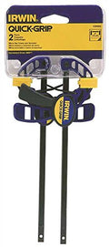 IRWIN Quick Grip 530062 4-1/2" Quick-Grip One-Handed Micro Bar Clamp 2 Count