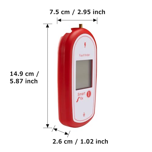 Electric Fence Voltage Tester and Fault Finder, Voltage 200-15000V