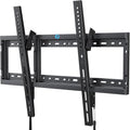 Pipishell Tilt TV Wall Mount Bracket Low Profile for Most 37-90 Inch LED LCD OLED Plasma Flat Curved TVs, Large Tilting Mount Fits 16"-24" Wood Studs Max VESA 600x400mm Holds up to 132lbs - size: 37"-90" Tilt TV Wall Mount