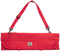 Mercer Culinary 7-Pocket Knife Roll Storage Bag, Red - style: 7-pocket Knife Roll Storage Bag, Red