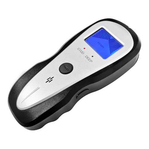 Stud Finder Wall Scanner, Electronic Stud Sensor Detector with LCD Display & Deep Scan, Beam Finders for Center & Edge of Wood, Metal,Live AC Wire,Metal Studs,Joist,Metal Pipe,Drywall Framing