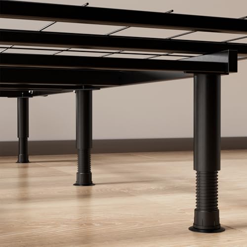 Adjustable 8-12 inch Bed Legs Metal Replacement Heavy Duty Leg M8 M10 Thread 4Pcs Support Leg for Adjustable Bed Frame, Sofa, Cupboard, Desk - size: 4Pcs