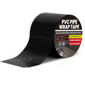 TAPEBEAR Corrosion Protection PVC Pipe Tape 4" x 33Yard 7mil Thick Black - size: 4Inch x 33Yard