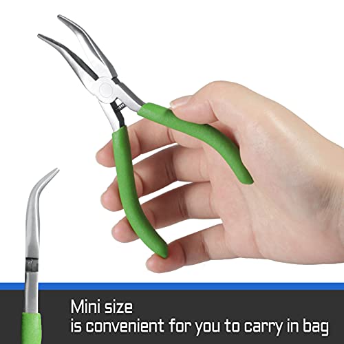 5 Inches Bent Nose Pliers for Jewelry Making - style: Bent Nose Pliers