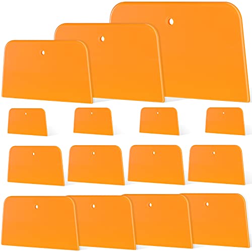 Frienda 6 Pcs Body Filler Spreaders Plastic Auto Putty,3 Sizes - size: 3 Sizes