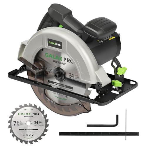 GALAX PRO 11A Circular Saw,Dust Collection,185mm Blade Adjustable Bevel - style: 11A Corded Circular Saw