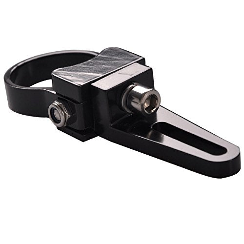 Universal-Fit 360 Adjustable 1.25" Tubular Clamp Light Mounts for Offroad LED Light Bar, Easy Positioning on Trucks & SUV Tube Surface, High-Grade Lightweight Aluminum, Black Sleek Finish, 2 PCS Set - size: 1.25" (32mm)