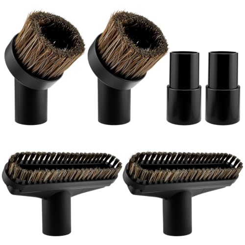 6-Piece Universal Vacuum Attachments Kit - size: 6Pcs Vacuum Brush, Horse Hair