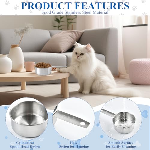 6Pcs Stainless Steel Measuring Cup, 1/2 Cup - 125ml Metal Measuring Cup, Comfortable Hand Feeling Measuring Scoops for Coffee Cooking Baking Kitchen - size: 1/2 cup