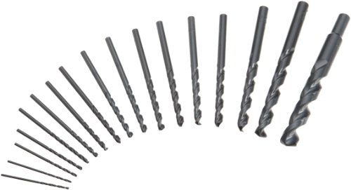 DEWALT DW1167 17-Piece Black-Oxide Split-Point Twist Drill Bit Assortment - size: 17 Pieces, style: Single Unit