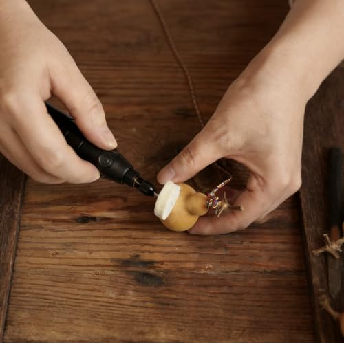 Mini Cordless Rotary Tool, 6-Speed 3.7V Rechargeable Rotary Tool Kit with 69 Accessories, USB Charging Multi-Purpose DIY Tool for Sanding, Polishing, Drilling, Engraving