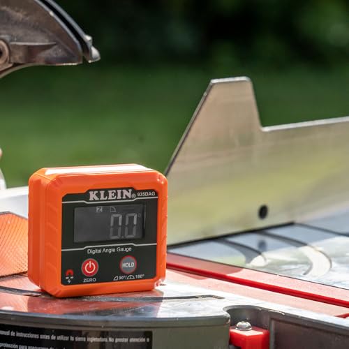 Klein Tools 935DAG Digital Electronic Level and Angle Gauge, Measures 0 - 90 and 0 - 180 Degree Ranges, Measures and Sets Angles - style: Gauge / Level