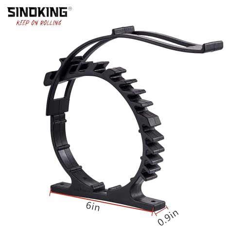 SINOKING Rubber Clamp for Mounting Tools & Equipment from 2.5" to 7.5" in Diameter