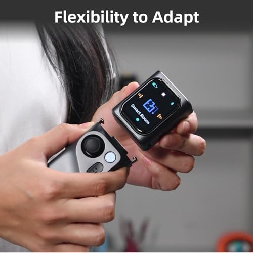HOZO M-Cube Laser Measuring Tool Adaptor, 01 Smart Planner - Features 360° Joystick for Capturing Floorplans from Any Angle, One-Tap Button for Precise Edge and Corner Measurements - style: 01 Smart Planner Adaptor