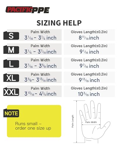 PACIFIC PPE PU Coated Grip Work Gloves, Touchscreen, Seamless Knit, Large - color: Gery (18 Pairs), size: Large(Fits like M)