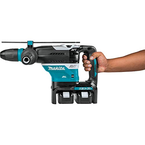 Makita XRH07PTUN 18V X2 LXT® Lithium-Ion (36V) Brushless Cordless 1-9/16" Advanced AVT® Rotary Hammer Kit, SDS-MAX, AFT®, AWS™ (5.0Ah) - style: Rotary Hammer Kit
