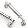 Asidrama 10 Pack 3.75 Inch(96mm) Brushed Satin Nickel Kitchen Cabinet Handles, Cabinet Pulls Kitchen Cabinet Hardware for Cupboard Drawer Pulls 2281 - color: Brushed Satin Nickel, size: 3.75" Hole Center