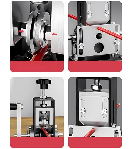 Manual Wire Stripping Powered Wire Stripper Machine Copper Wire Stripper Drill Portable Electric Wire Stripping Tool 0.1"-1" Efficient Scrap Copper Recycling