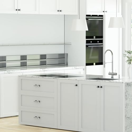 10 Pack 5 Inch White Marble Cabinet Pulls, Black Cabinet Handles Marble Grain and Black Pulls, Kitchen Cabinet Handles Square Dresser Drawer Pulls Kitchen Hardware - color: White Marble & Black, size: 5 inch (128mm) Hole Center Pull