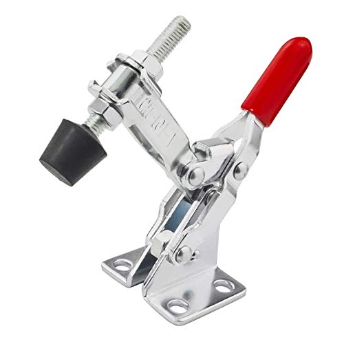 4 Pack Toggle Clamps Latch Vertical Quick-Release Toggle Clamp Antislip Holding Capacity:110 lbs Tool 101-A - style: 101A, 4PK