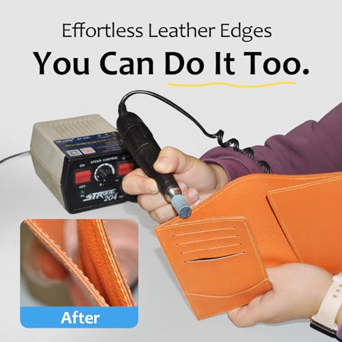 Leather Burnishing Bits for Rotary Tools – Precision Edge Finishing