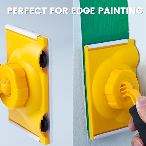 VOOMEY 360° Rotation Handle Paint Edger Trimmer with 5pcs Replace Pads - color: Rotation Handle Paint Edger with 5pcs Replace Pads