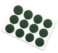 Shepherd Hardware 9821 3/4-Inch Self-Adhesive Felt Furniture Pads, 12-Pack, Green - style: 3/4", 12 pieces