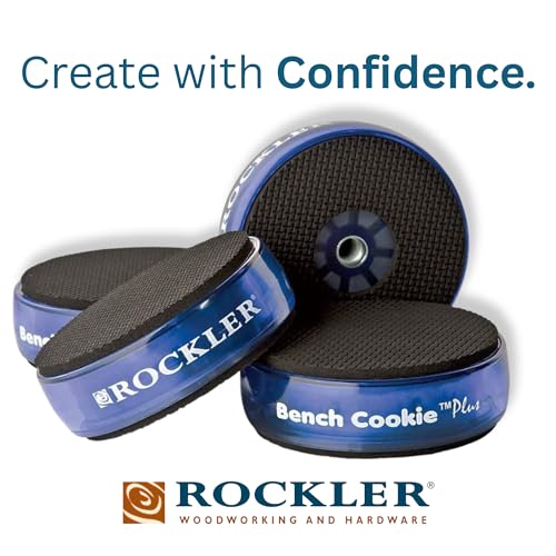 Rockler Bench Cookies Plus Work Grippers 4-Pack for Woodworking