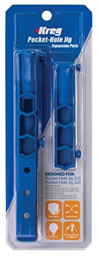 Kreg Pocket-Hole Jig Expansion Pack, Woodworking Jig, KPHA110, 1 Pack
