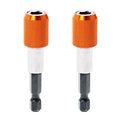 Magnetic Drill Bit Holder 2PCS 1/4" Quick Change Drill Adapter - size: 1/4