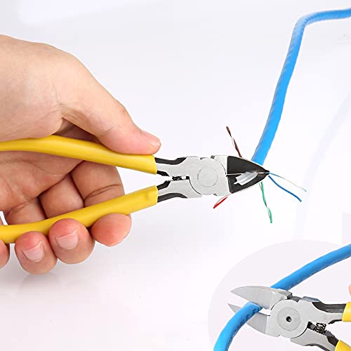 Solsop Pass Through RJ45 Crimp Tool Kit Ethernet Crimper