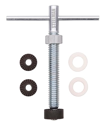 Steelman Faucet Reseating Tool Kit, Includes 1/2", 9/16", and 5/8" Cutters, DIY Hose Bib and Spigot Valve Repair (61205)