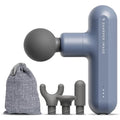 Sharper Image Powerboost Move Mini Percussion Massage Gun, Powerful & Quiet - color: Periwinkle