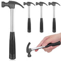 Toyvian 5 Pcs Mini Claw Hammer Set Small Hammer for Seamless Nails Portable Hand Tool for Home Repairs Picture Hanging Diy Crafts Car Maintenance 6.69 X 2.55 X 0.59 in