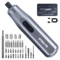 Electric Screwdriver Set, 35 in 1 Cordless Lithium Kit, 250 RPM, 2–10 N·m Torque, USB Rechargeable,Power Tool for Home Repair, Furniture Assembly, DIY Projects