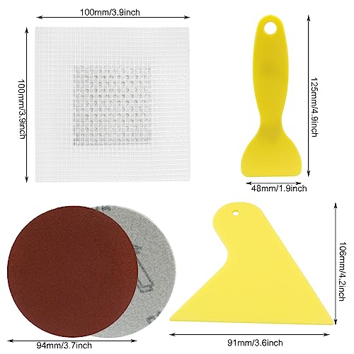 12 PCS, 2 inch Drywall Repair Patch Kit