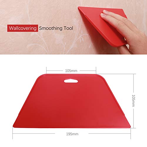 Wallpaper Smoothing Tool Kit for Contact Paper Peel and Stick Wallpaper Car Wrap Vinyl Window Tint Glass Film - color: Basic Kit