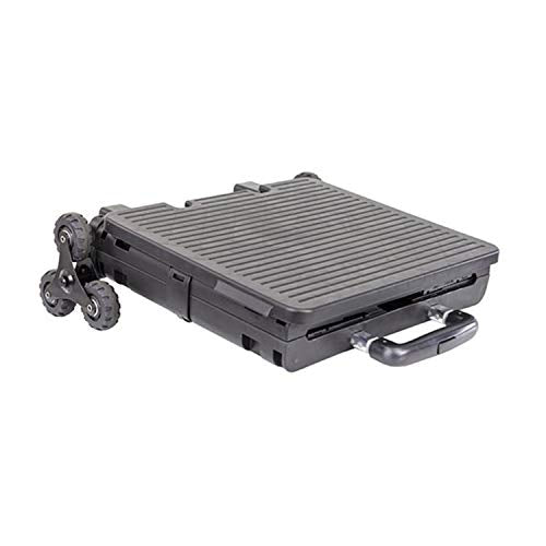 dbest Products Quik Cart Elite Stair Climber Rolling Crate - Black - color: Black, style: Elite Stair Climber
